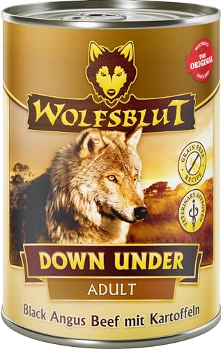 Wolfsblut Down Under Hundefutter für ausgewachsene Hunde, 395 g, 6 Stück von Wolfsblut