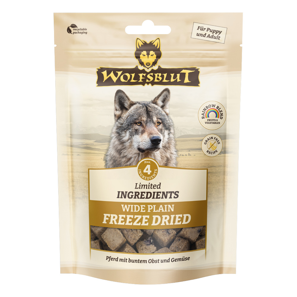 Wolfsblut | Freeze Dried Wide Plain | Limited Ingredients Adult | 40 g von Wolfsblut