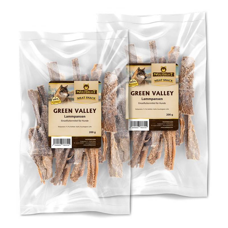 Wolfsblut | Green Valley Lammpansen | Kauartikel | 2 x 200 g von Wolfsblut