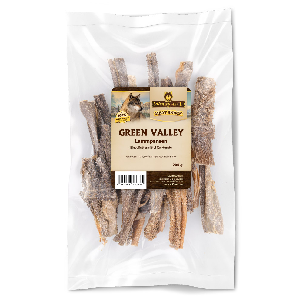 Wolfsblut | Green Valley Lammpansen | Kauartikel | 200 g Wolfsblut | Green Valley Lammpansen | Kauartikel | 200 g von Wolfsblut