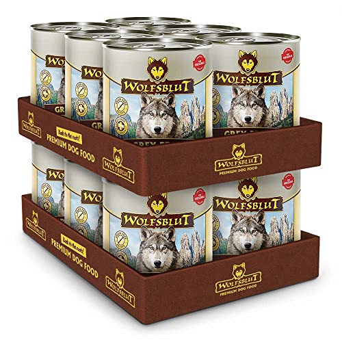 Wolfsblut - Grey Peak - 12 x 800 g - Ziege - Nassfutter - Hundefutter - Getreidefrei von Wolfsblut