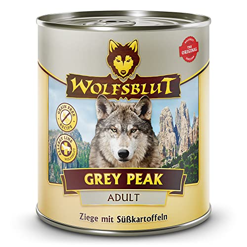 Wolfsblut Grauer Peak Hundefutter für Erwachsene, 800 g (6 Stück) von Wolfsblut
