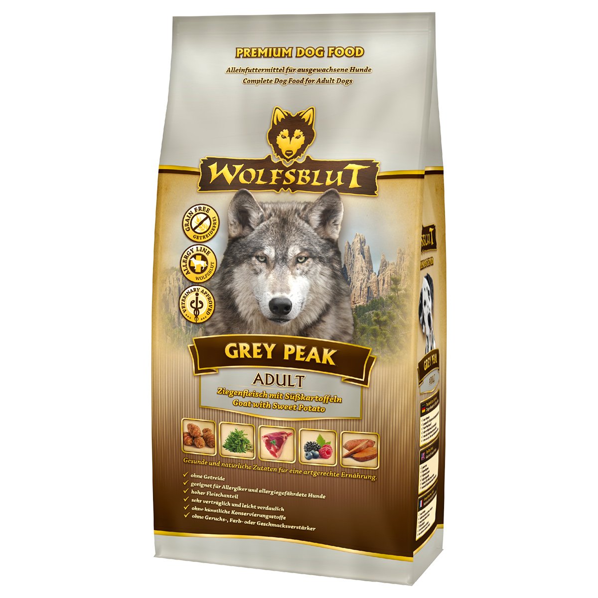 Wolfsblut Grey Peak Adult 2kg Wolfsblut Grey Peak Adult 2kg von Wolfsblut