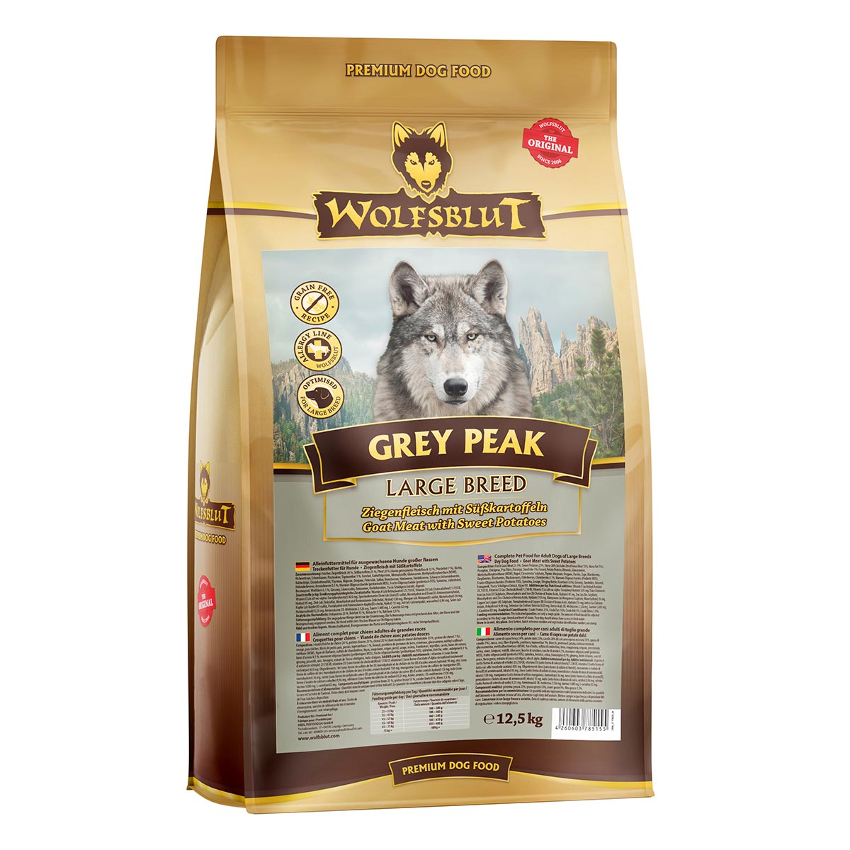 Wolfsblut Grey Peak Large Breed 2x12,5kg von Wolfsblut