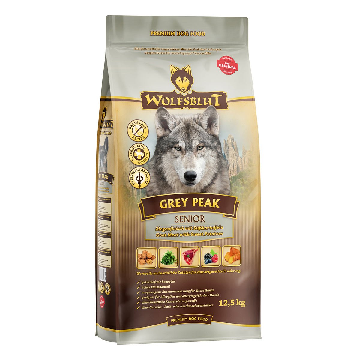 Wolfsblut Grey Peak Senior 12,5kg Wolfsblut Grey Peak Senior 12,5kg von Wolfsblut