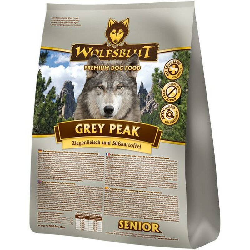 Wolfsblut Grey Peak Senior 12,5 kg (6,08 € pro 1 kg) von Wolfsblut