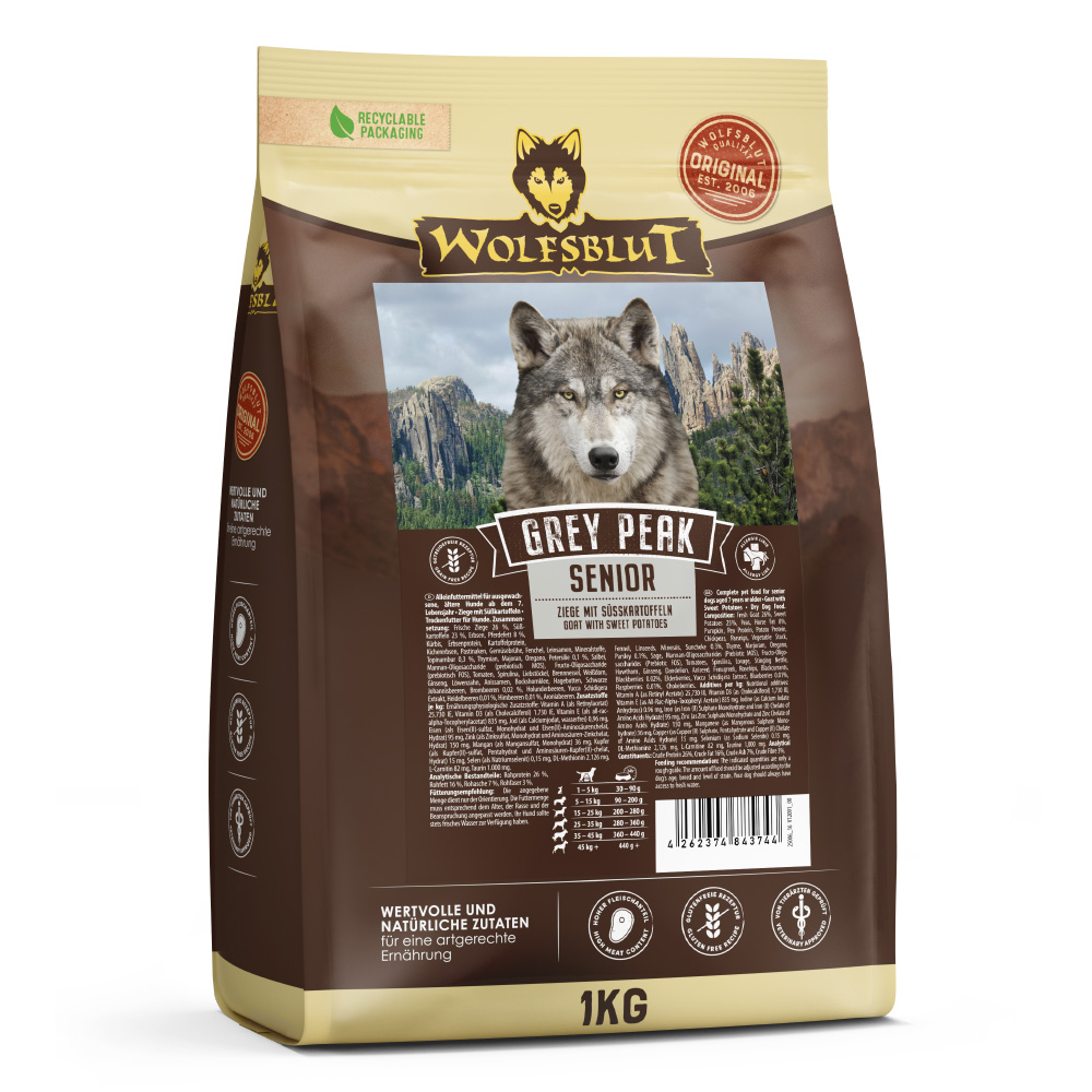 Wolfsblut | Grey Peak | Senior | 5 x 1 kg von Wolfsblut