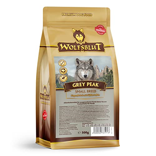 Wolfsblut - Grey Peak Small Breed - 500 g - Ziege - Trockenfutter - Hundefutter - Getreidefrei von Wolfsblut