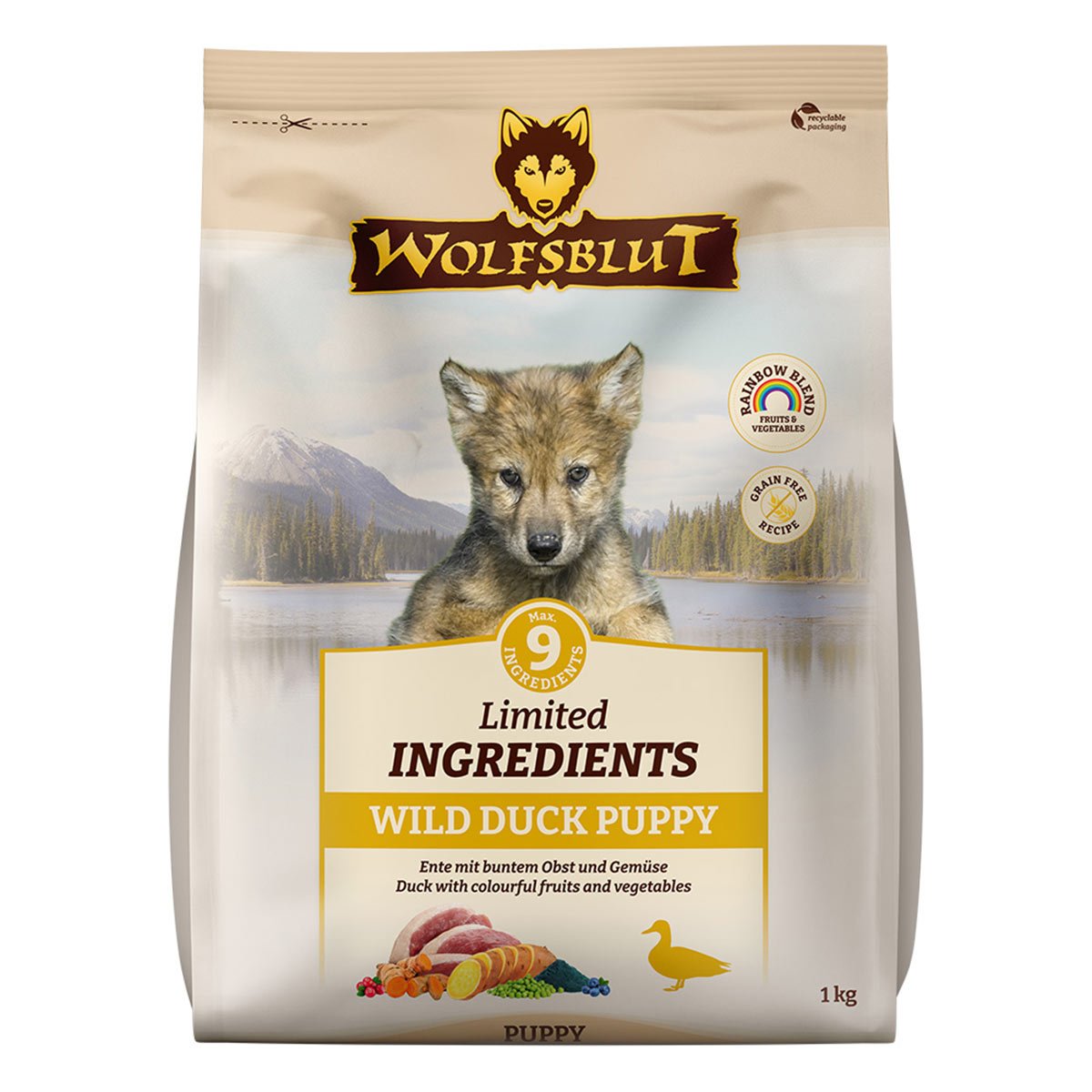Wolfsblut Limited Ingredients Wild Duck Puppy 1kg Wolfsblut Limited Ingredients Wild Duck Puppy 1kg von Wolfsblut