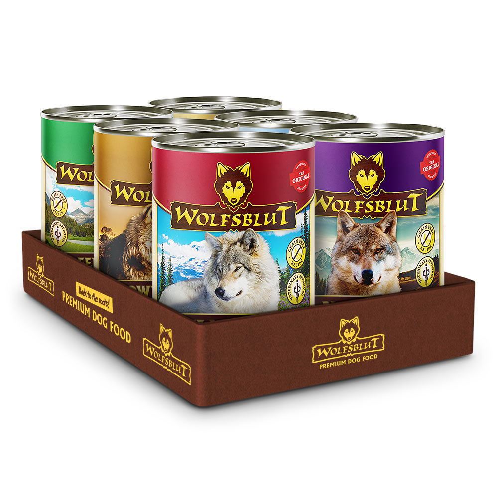 Wolfsblut | Mixpaket | Adult | 6 x 395 g Wolfsblut | Mixpaket | Adult | 6 x 395 g von Wolfsblut
