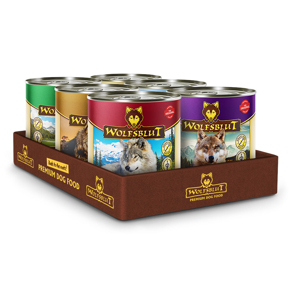 Wolfsblut | Mixpaket | Adult | 6 x 800 g Wolfsblut | Mixpaket | Adult | 6 x 800 g von Wolfsblut