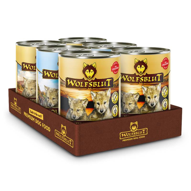 Wolfsblut | Mixpaket | Puppy | 6 x 395 g Wolfsblut | Mixpaket | Puppy | 6 x 395 g von Wolfsblut