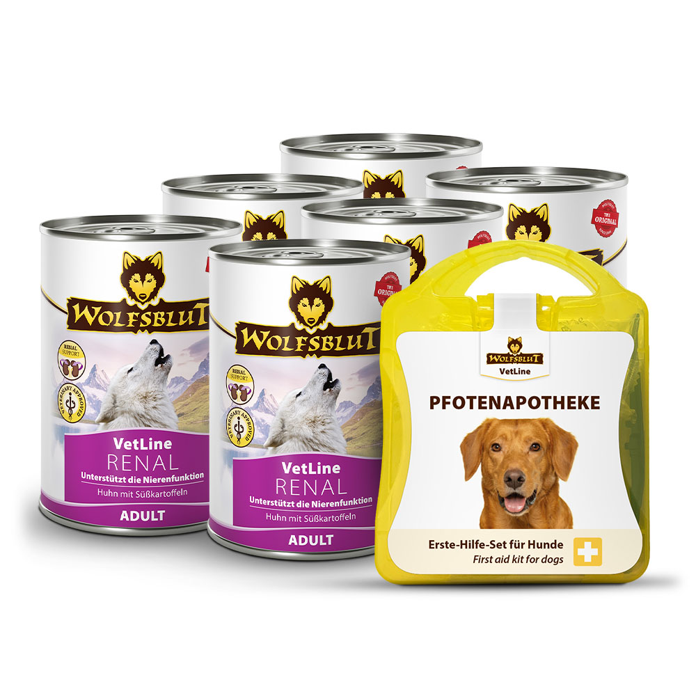 Wolfsblut | Nassfutter + gratis 1. Hilfe Set | VetLine | 1 Paket Wolfsblut | Nassfutter + gratis 1. Hilfe Set | VetLine | 1 Paket von Wolfsblut