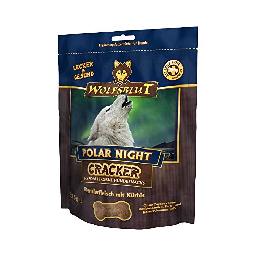 Wolfsblut - Polar Night Cracker - 225 g - Rentier - Snack - Hundefutter - Getreidefrei von Wolfsblut