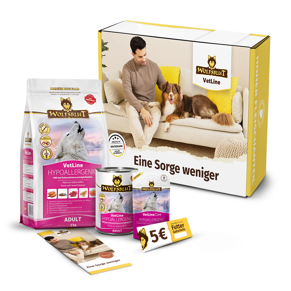 Wolfsblut | Probierbox HYPOALLERGENIC | VetLine | 1 Paket von Wolfsblut