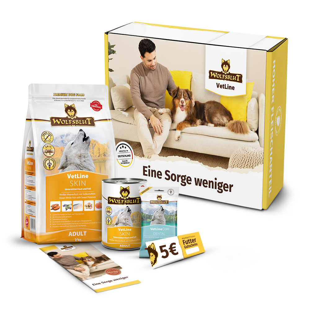 Wolfsblut | Probierbox SKIN | VetLine | 1 Paket von Wolfsblut