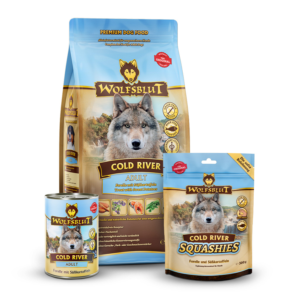 Wolfsblut | Probierpaket Cold River | Adult | 1 Paket von Wolfsblut