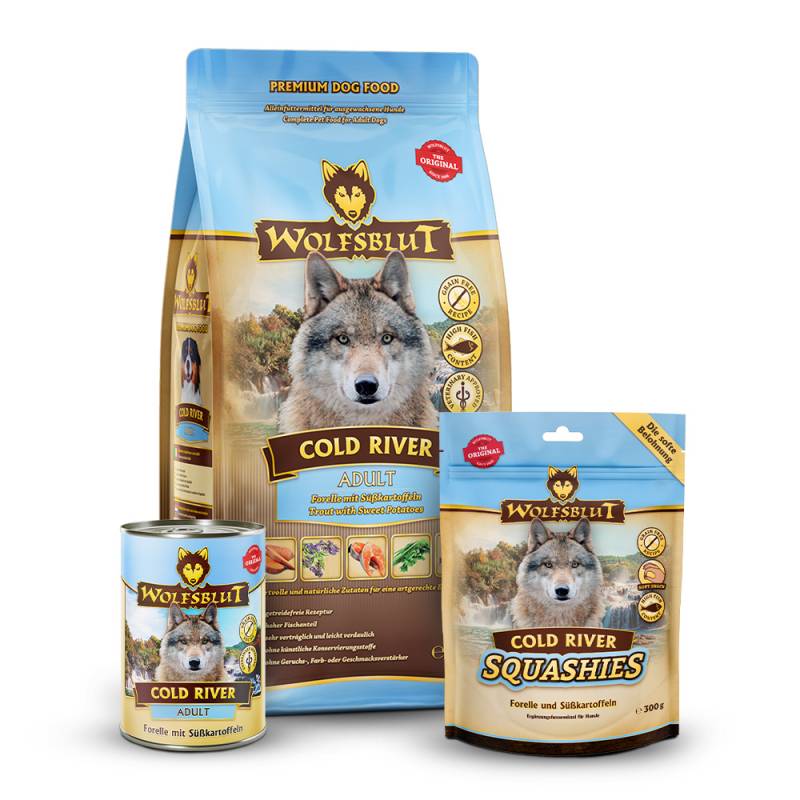 Wolfsblut | Probierpaket Cold River | Adult | 1 Paket von Wolfsblut