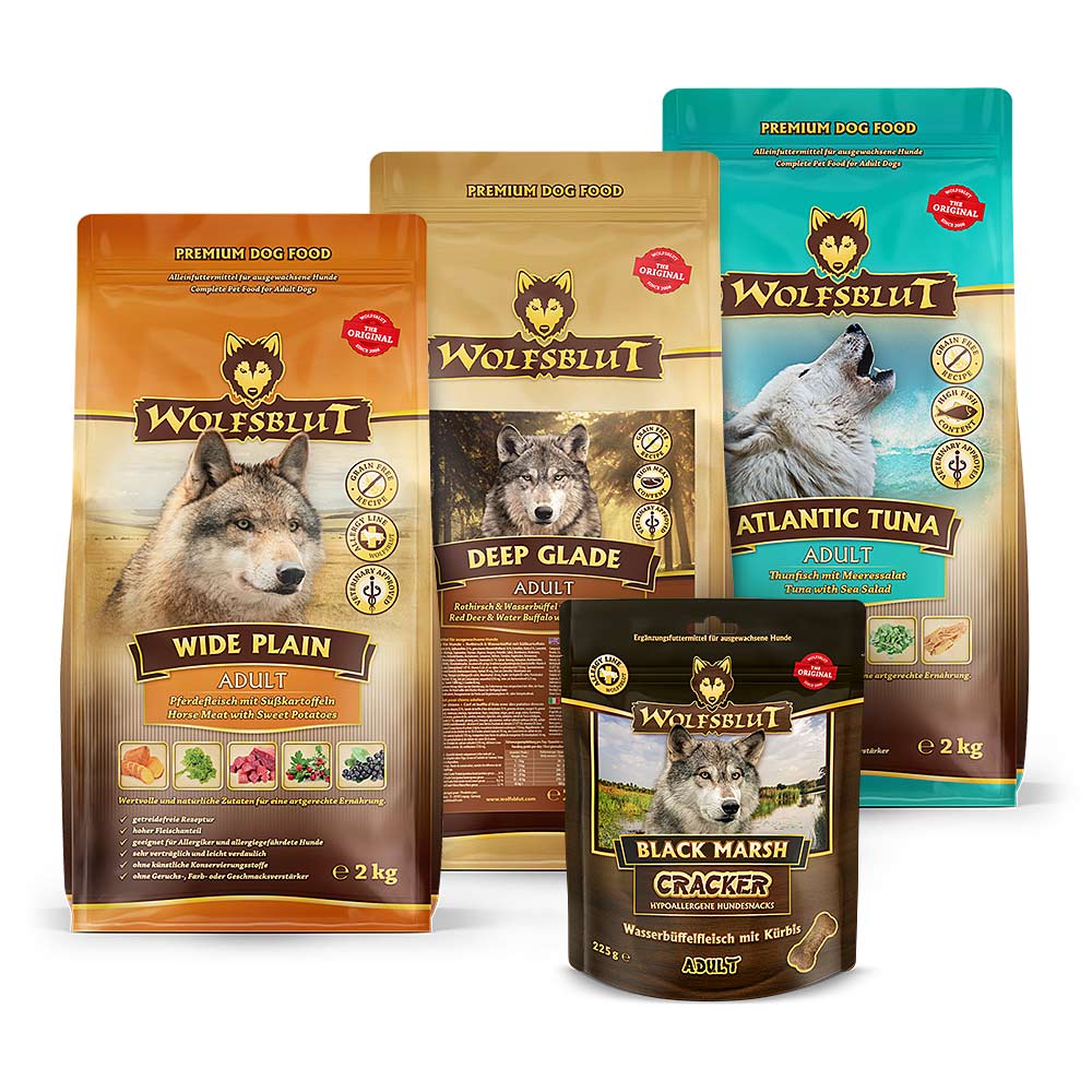 Wolfsblut | Probierpaket Trockenfutter | Adult | 1 Paket Wolfsblut | Probierpaket Trockenfutter | Adult | 1 Paket von Wolfsblut