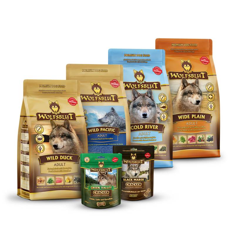 Wolfsblut | Probierpaket: Mix N Try | Adult | 1 Paket von Wolfsblut