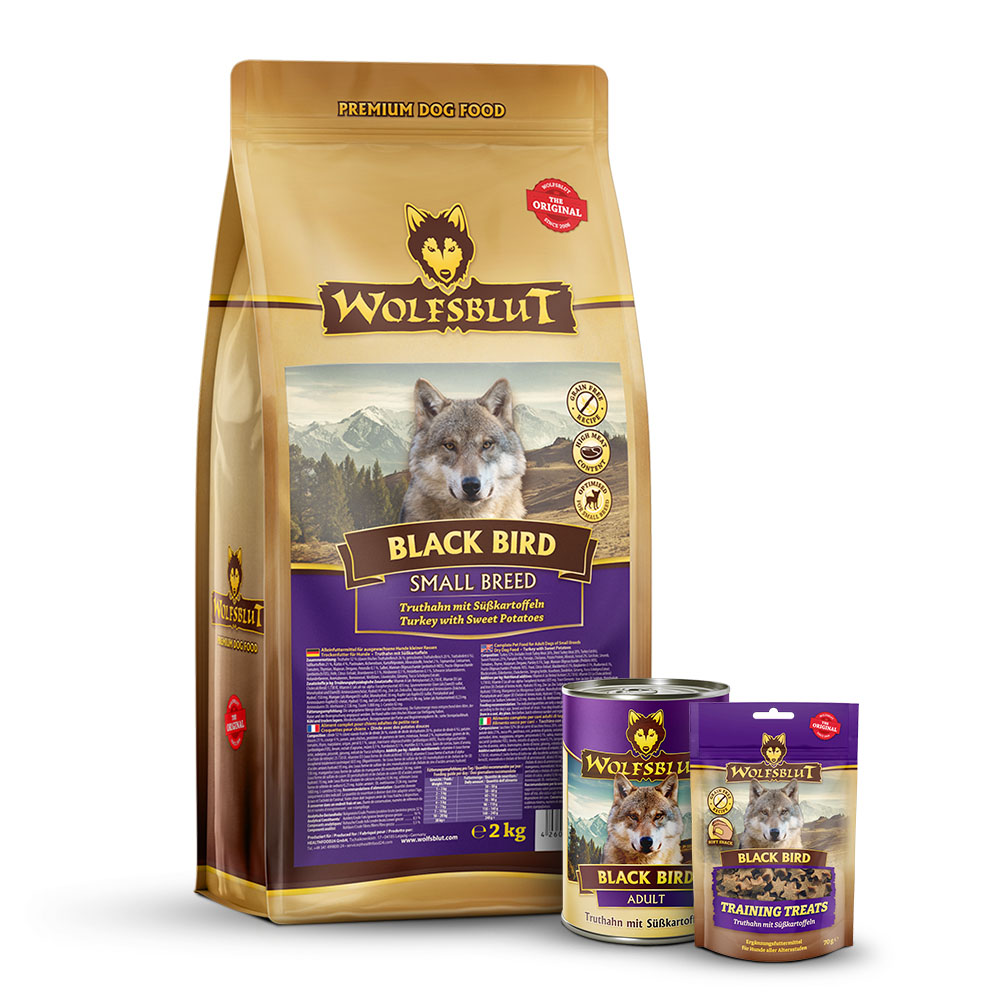 Wolfsblut | Probierpaket: Black Bird | Small Breed | 1 Paket von Wolfsblut
