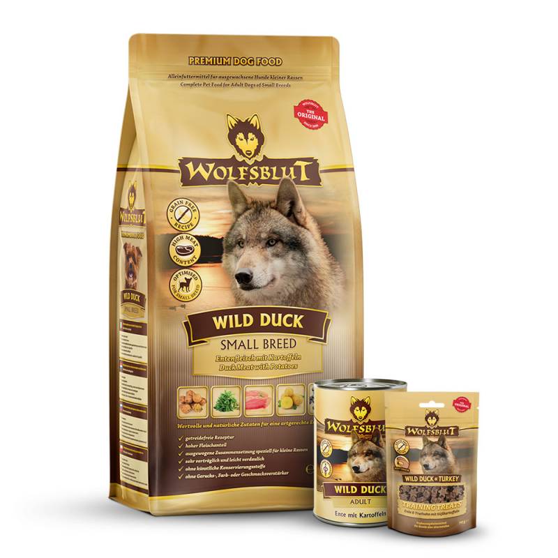 Wolfsblut | Probierpaket: Wild Duck | Small Breed | 1 Paket von Wolfsblut