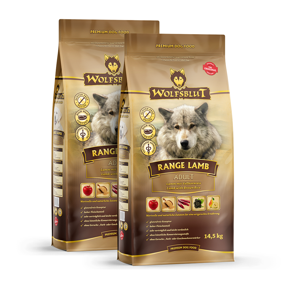 Wolfsblut | Range Lamb | Adult | 2 x 14,5 kg Wolfsblut | Range Lamb | Adult | 2 x 14,5 kg von Wolfsblut