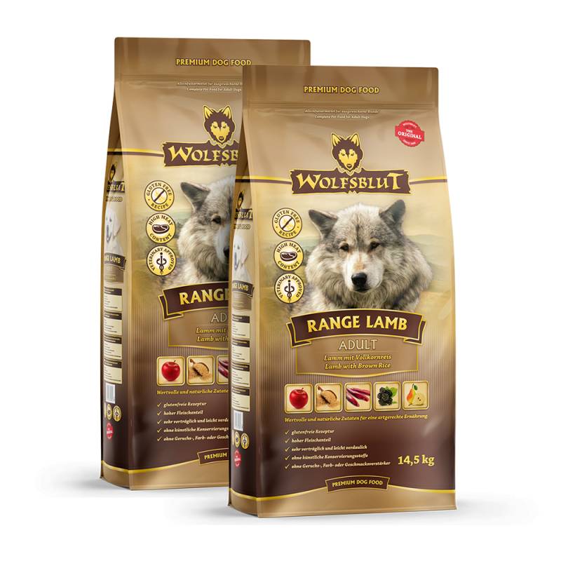 Wolfsblut | Range Lamb | Adult | 2 x 14,5 kg Wolfsblut | Range Lamb | Adult | 2 x 14,5 kg von Wolfsblut