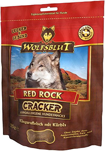Wolfsblut - Red Rock Cracker - 225 g - Känguru - Snack - Hundefutter - Getreidefrei von Wolfsblut