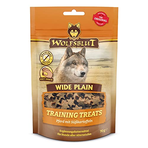 Wolfsblut - Training Treats Wide Plain 7 x 70 g - Hundesnack - Hundefutter - Getreidefrei von Wolfsblut