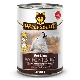 Wolfsblut VetLine Gastrointestinal Ente 6 x 395g | Nassfutter von Wolfsblut