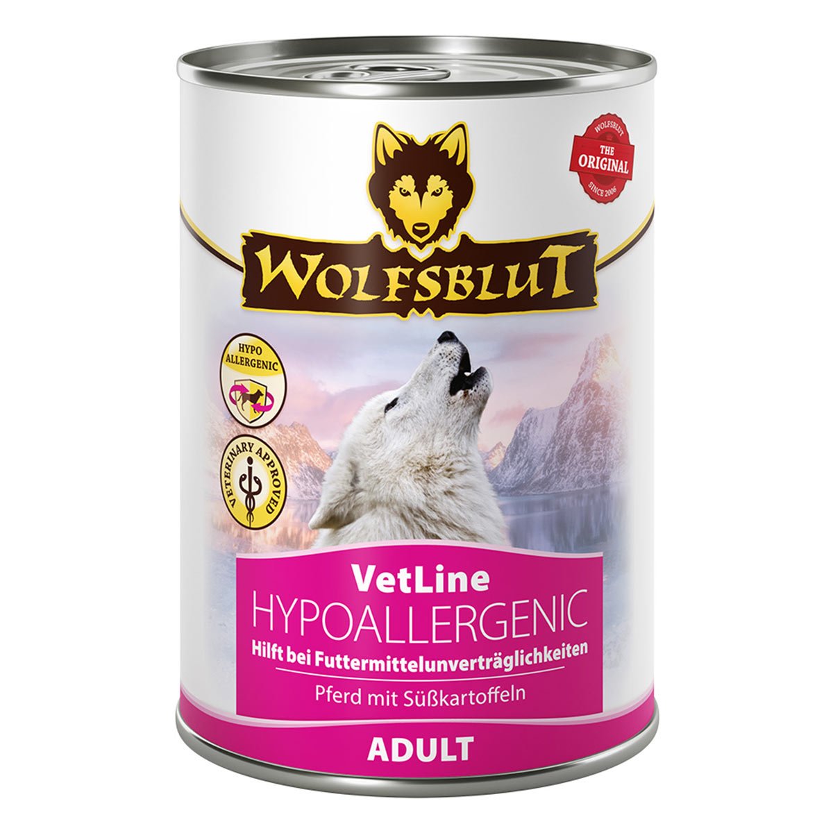 Wolfsblut VetLine Hypoallergenic - Pferd 6x395g Wolfsblut VetLine Hypoallergenic - Pferd 6x395g von Wolfsblut VetLine