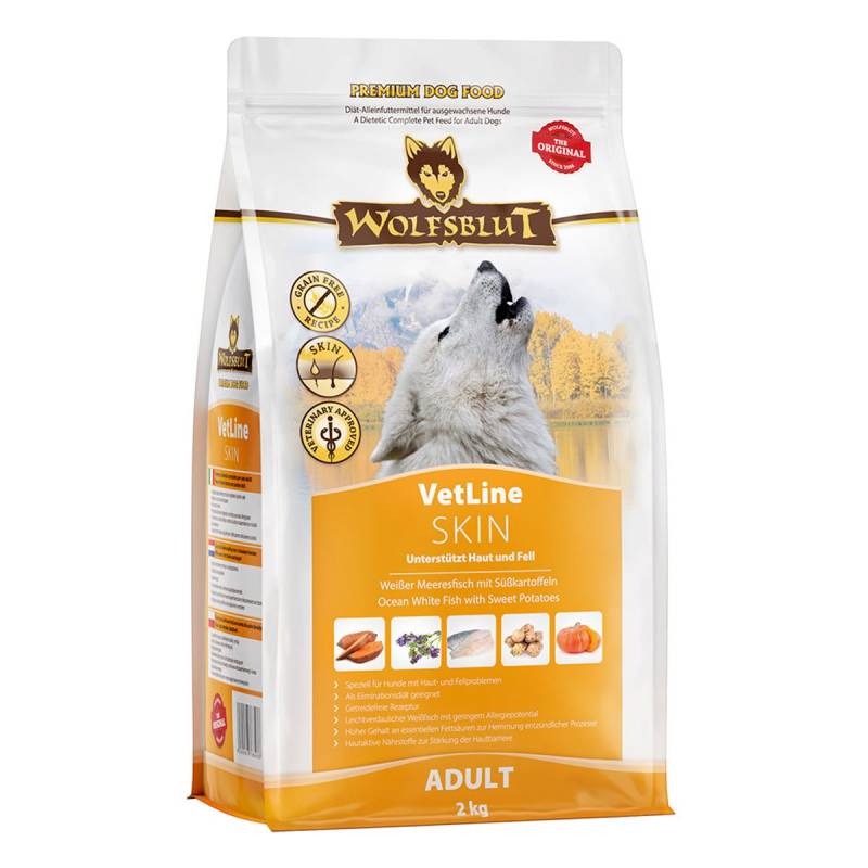 Wolfsblut VetLine Skin Weißer Meeresfisch 2kg von Wolfsblut VetLine
