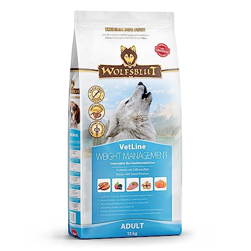 Wolfsblut Vetline Weight Management 12 kg | Trockenfutter bei Übergewicht und/oder Diabetes mellitus von Wolfsblut