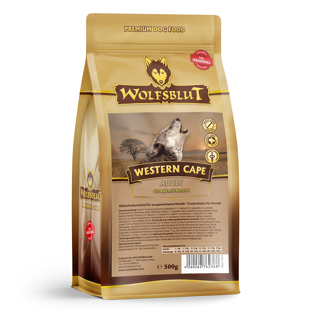 Wolfsblut | Western Cape | Adult | 4 x 500 g Wolfsblut | Western Cape | Adult | 4 x 500 g von Wolfsblut