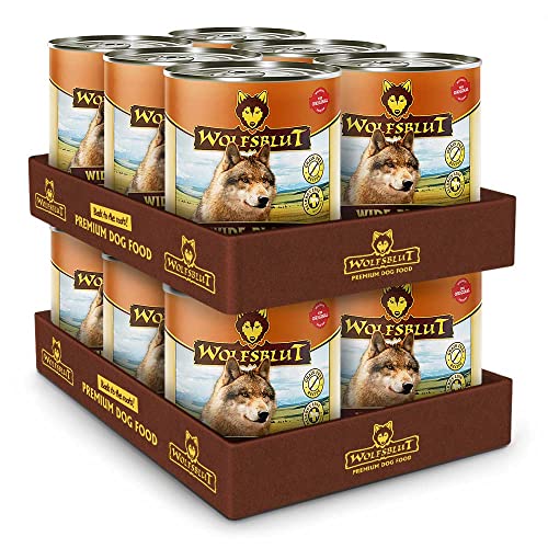 Wolfsblut - Wide Plain - 12 x 800 g - Pferd - Nassfutter - Hundefutter - Getreidefrei Wolfsblut - Wide Plain - 12 x 800 g - Pferd - Nassfutter - Hundefutter - Getreidefrei von Wolfsblut