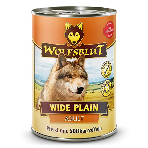 Wolfsblut - Wide Plain - 6 x 395 g - Pferd - Nassfutter - Hundefutter - Getreidefrei Wolfsblut - Wide Plain - 6 x 395 g - Pferd - Nassfutter - Hundefutter - Getreidefrei von Wolfsblut