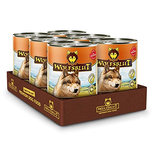 Wolfsblut - Wide Plain - 6 x 395 g - Pferd - Nassfutter - Hundefutter - getreidefrei Wolfsblut - Wide Plain - 6 x 395 g - Pferd - Nassfutter - Hundefutter - getreidefrei von Wolfsblut