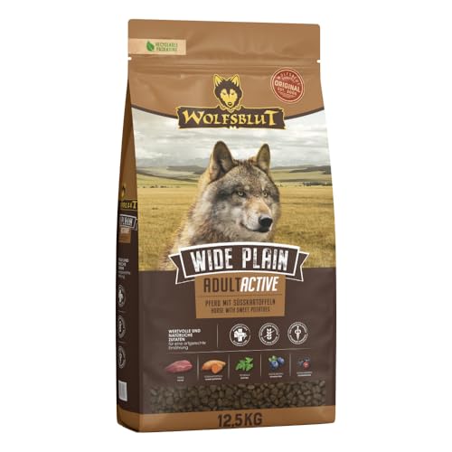 Wolfsblut - Wide Plain Active - 12,5 kg - Trockenfutter - Hundefutter - Getreidefrei von Wolfsblut