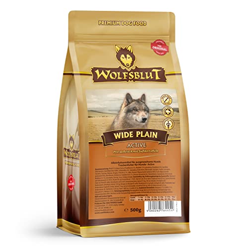 Wolfsblut Wide Plain Active, 1er Pack (1 x 500 g) von Wolfsblut