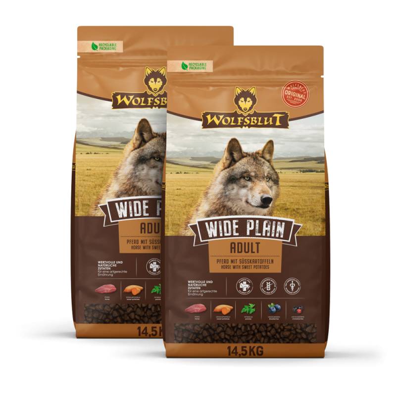 Wolfsblut | Wide Plain | Adult | 2 x 14,5 kg Wolfsblut | Wide Plain | Adult | 2 x 14,5 kg von Wolfsblut