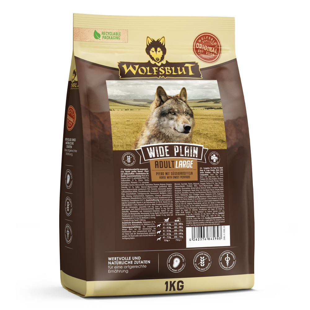 Wolfsblut | Wide Plain | Large Breed | 1 kg Wolfsblut | Wide Plain | Large Breed | 1 kg von Wolfsblut