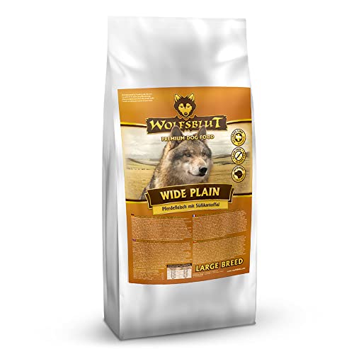 Wolfsblut - Wide Plain Large Breed - 2 kg - Pferd - Trockenfutter - Hundefutter - Getreidefrei von Wolfsblut