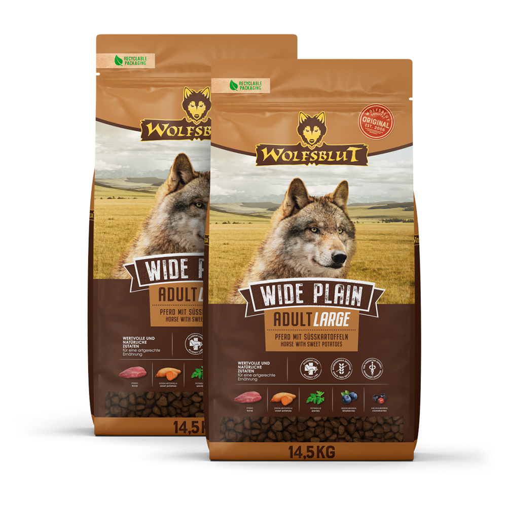 Wolfsblut | Wide Plain | Large Breed | 2 x 14,5 kg Wolfsblut | Wide Plain | Large Breed | 2 x 14,5 kg von Wolfsblut