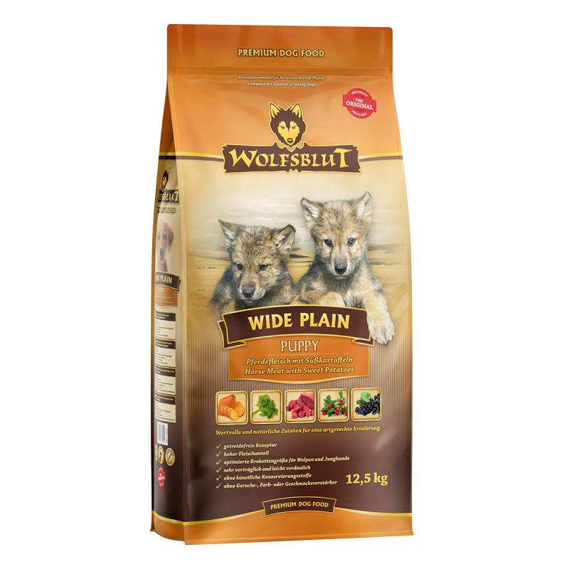 Wolfsblut Wide Plain Puppy 2x12,5kg von Wolfsblut