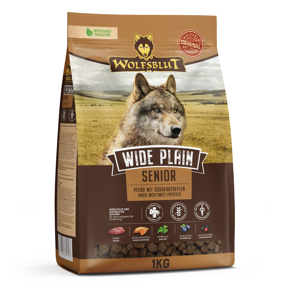Wolfsblut | Wide Plain | Senior | 5 x 1 kg Wolfsblut | Wide Plain | Senior | 5 x 1 kg von Wolfsblut