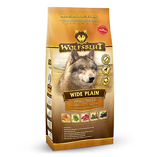 Wolfsblut - Wide Plain Small Breed - 4 x 2 kg - Pferd - Trockenfutter - Hundefutter - Getreidefrei Wolfsblut - Wide Plain Small Breed - 4 x 2 kg - Pferd - Trockenfutter - Hundefutter - Getreidefrei von Wolfsblut