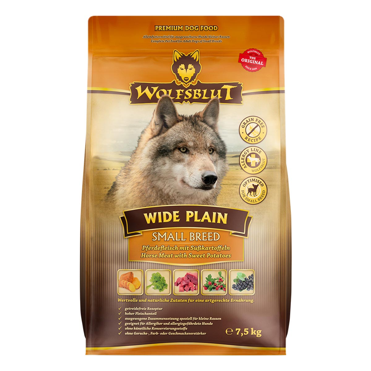Wolfsblut Wide Plain Small Breed 7,5kg Wolfsblut Wide Plain Small Breed 7,5kg von Wolfsblut