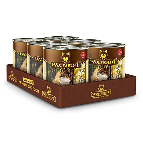 Wolfsblut - Wild Boar - 6 x 800 g - Wildschwein - Nassfutter - Hundefutter - Getreidefrei von Wolfsblut