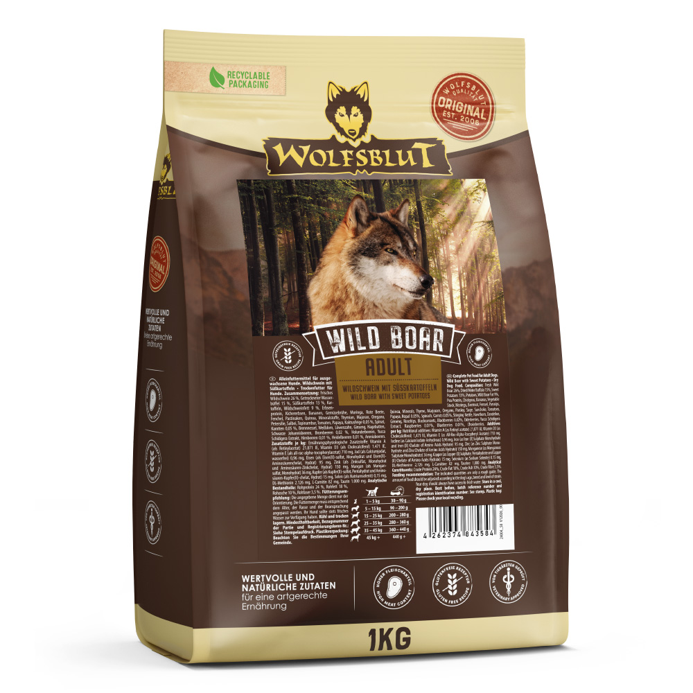 Wolfsblut | Wild Boar | Adult | 1 kg Wolfsblut | Wild Boar | Adult | 1 kg von Wolfsblut